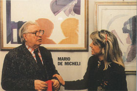 Con Mario De Micheli